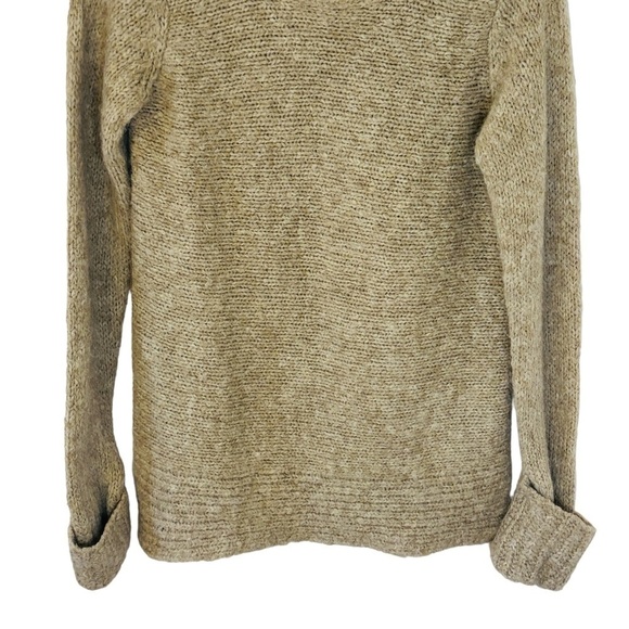 CLub Monaco Brown Alpaca Wool Neutral Sweater SZ small - Picture 6 of 11